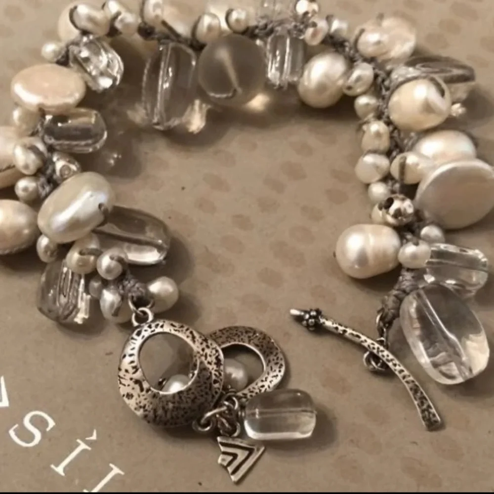 Silpada Sterling Silver Effervescence Cha-Cha Bracelet B2180 - Picture 8 of 9